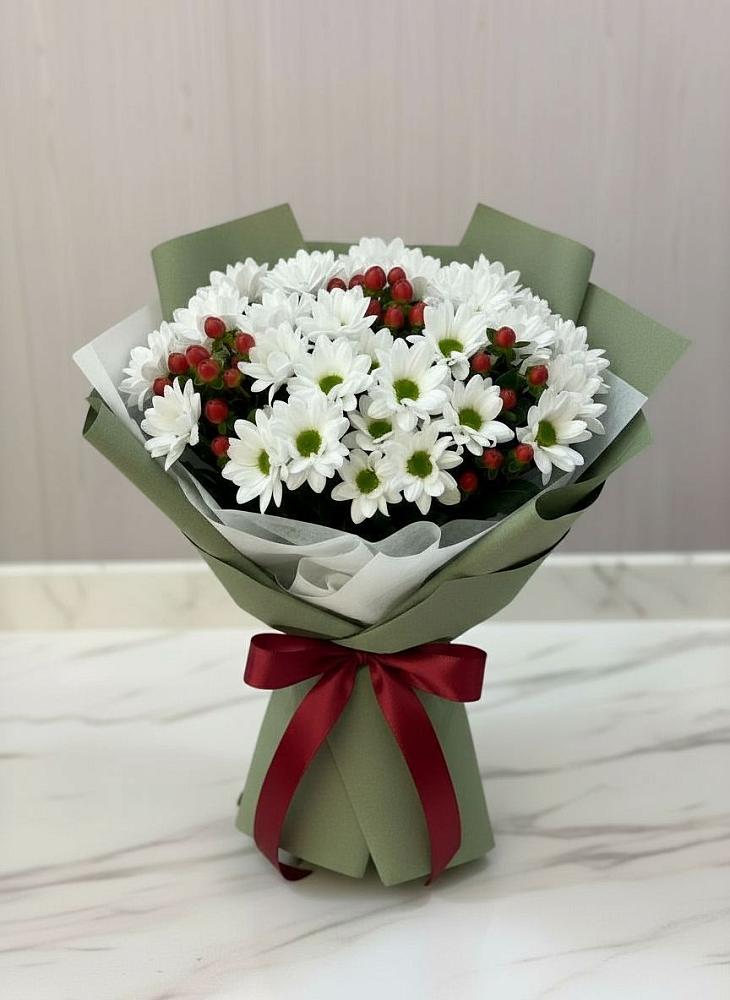 Букет цветов из: Хризантемы в Славгороде