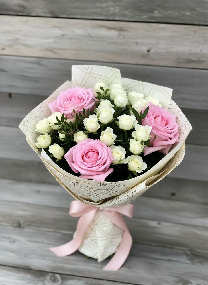 Букет цветов из: Розы в Славгороде