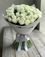 Букет 35 Белых роз в Славгороде