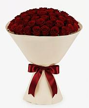 Букет 101 Бордовая роза Блэк Бакарра в Славгороде