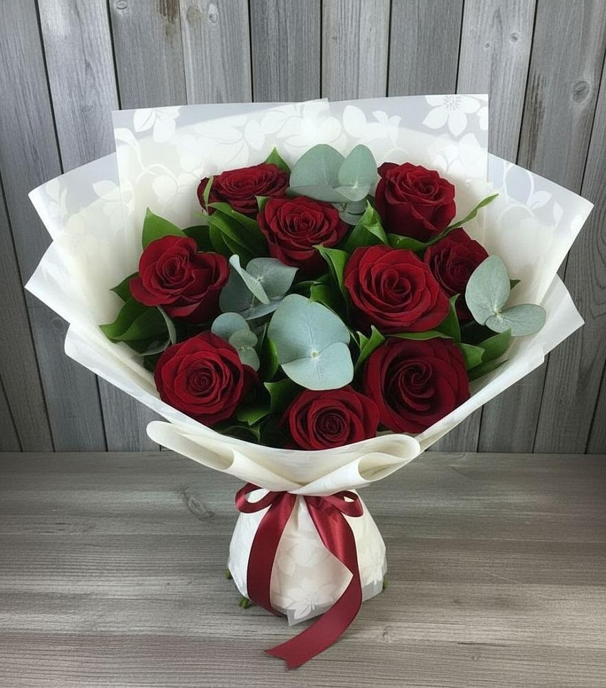 Букет цветов из: Розы в Славгороде