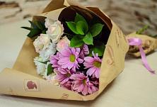 Букет цветов из:  Розы и Хризантемы #REPLACE_PRED# Славгороде