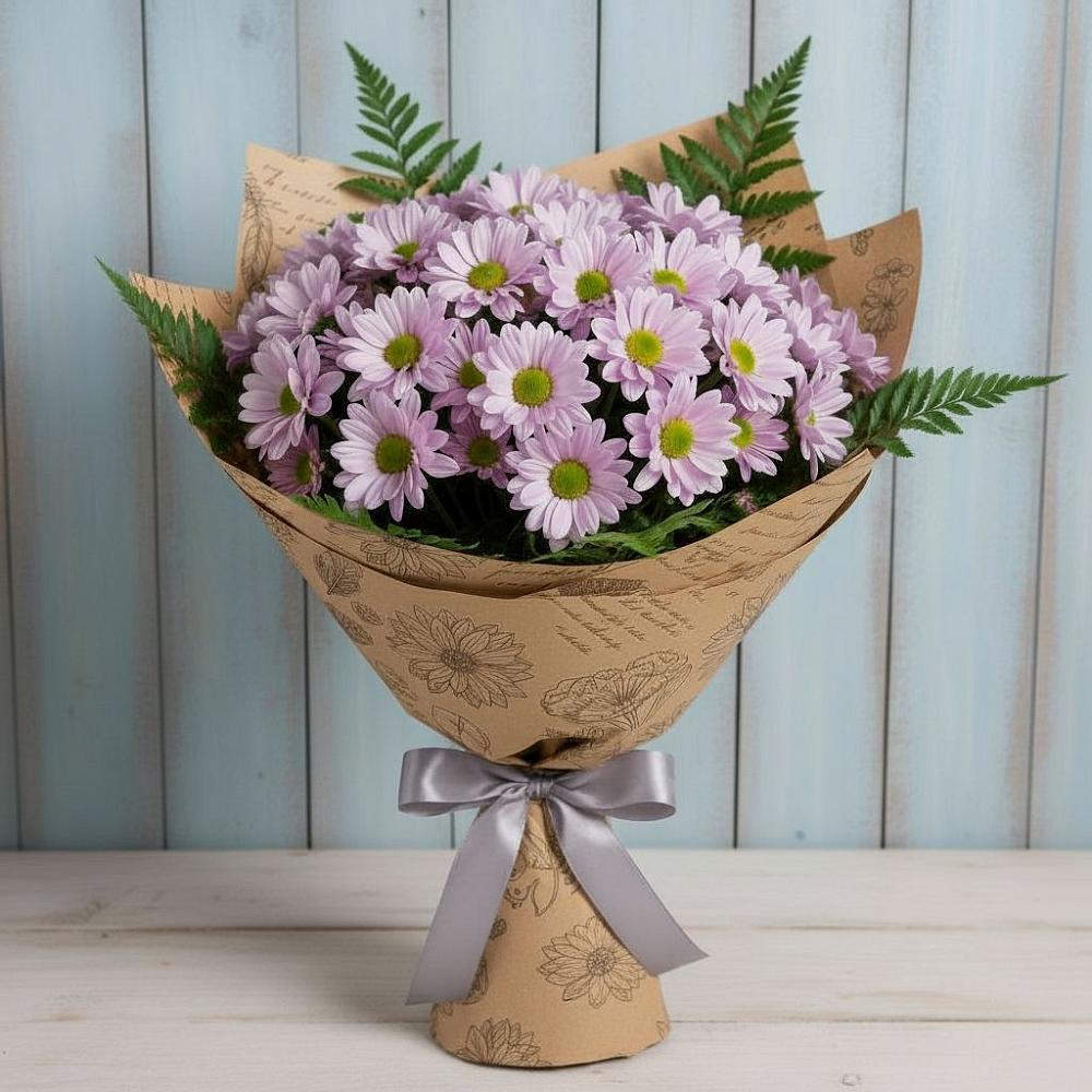 Букет цветов из: Хризантемы в Славгороде