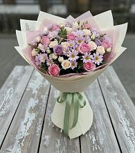 Букет цветов из:  Розы и Хризантемы #REPLACE_PRED# Славгороде