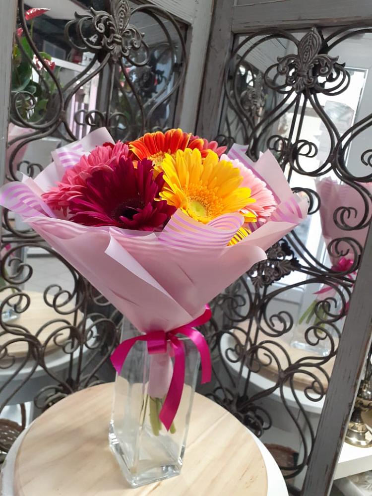 Букет цветов из: Герберы в Славгороде