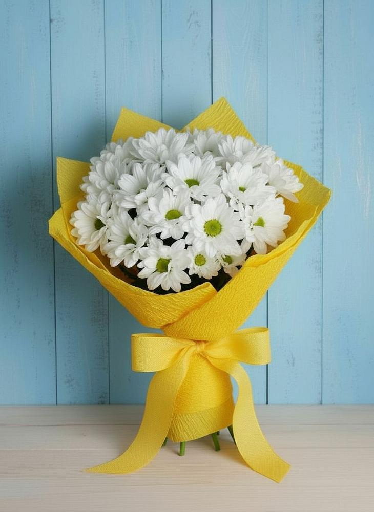 Букет цветов из: Хризантемы в Славгороде