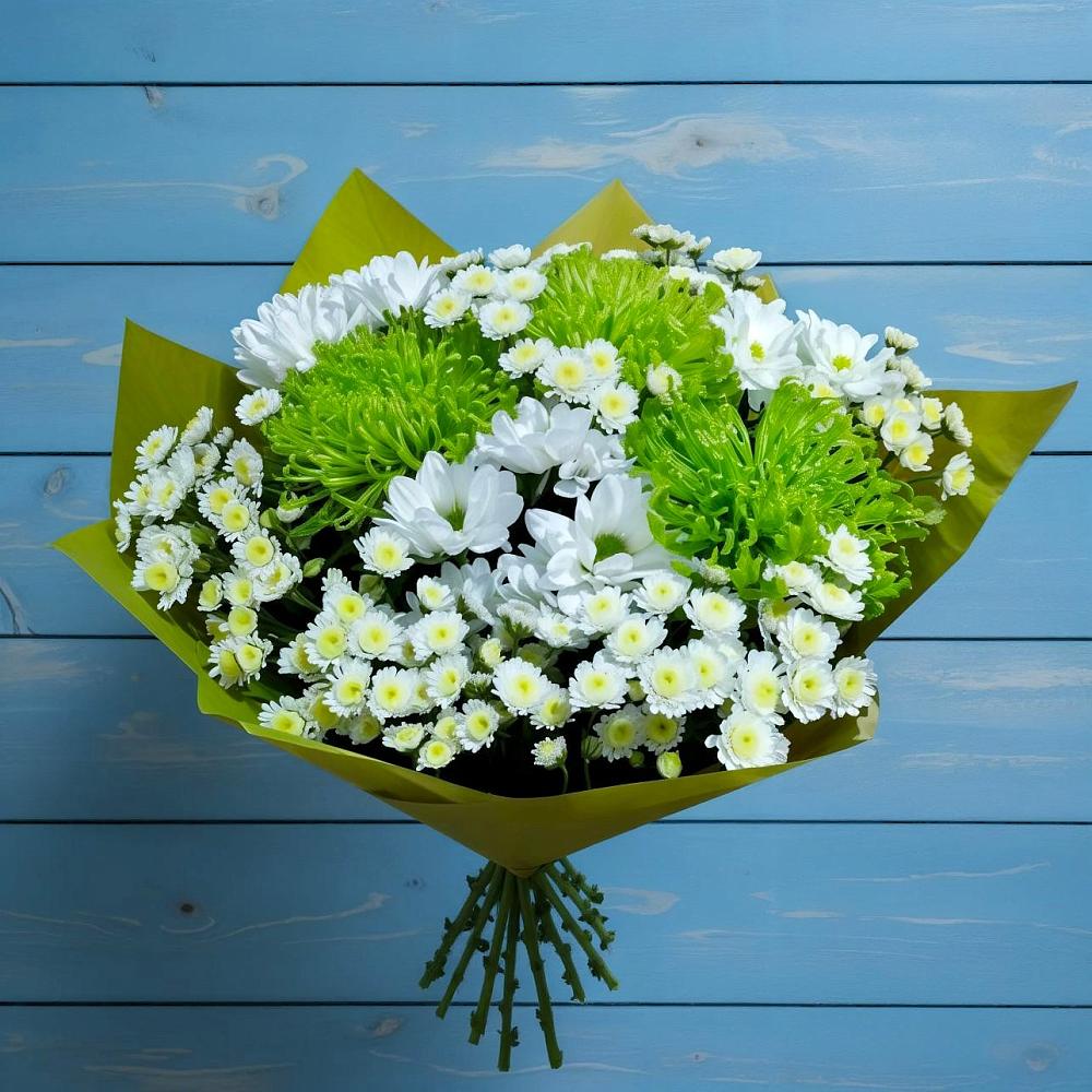 Букет цветов из: Хризантемы в Славгороде