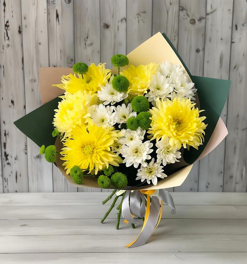 Букет цветов из: Хризантемы в Славгороде
