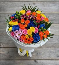 Букет цветов из:  Розы и Хризантемы #REPLACE_PRED# Славгороде