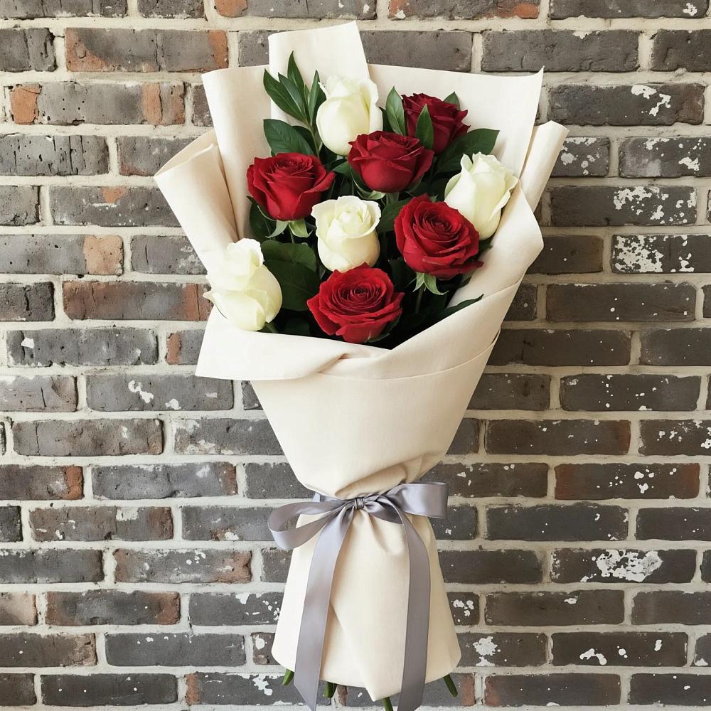 Букет цветов из: Розы в Славгороде