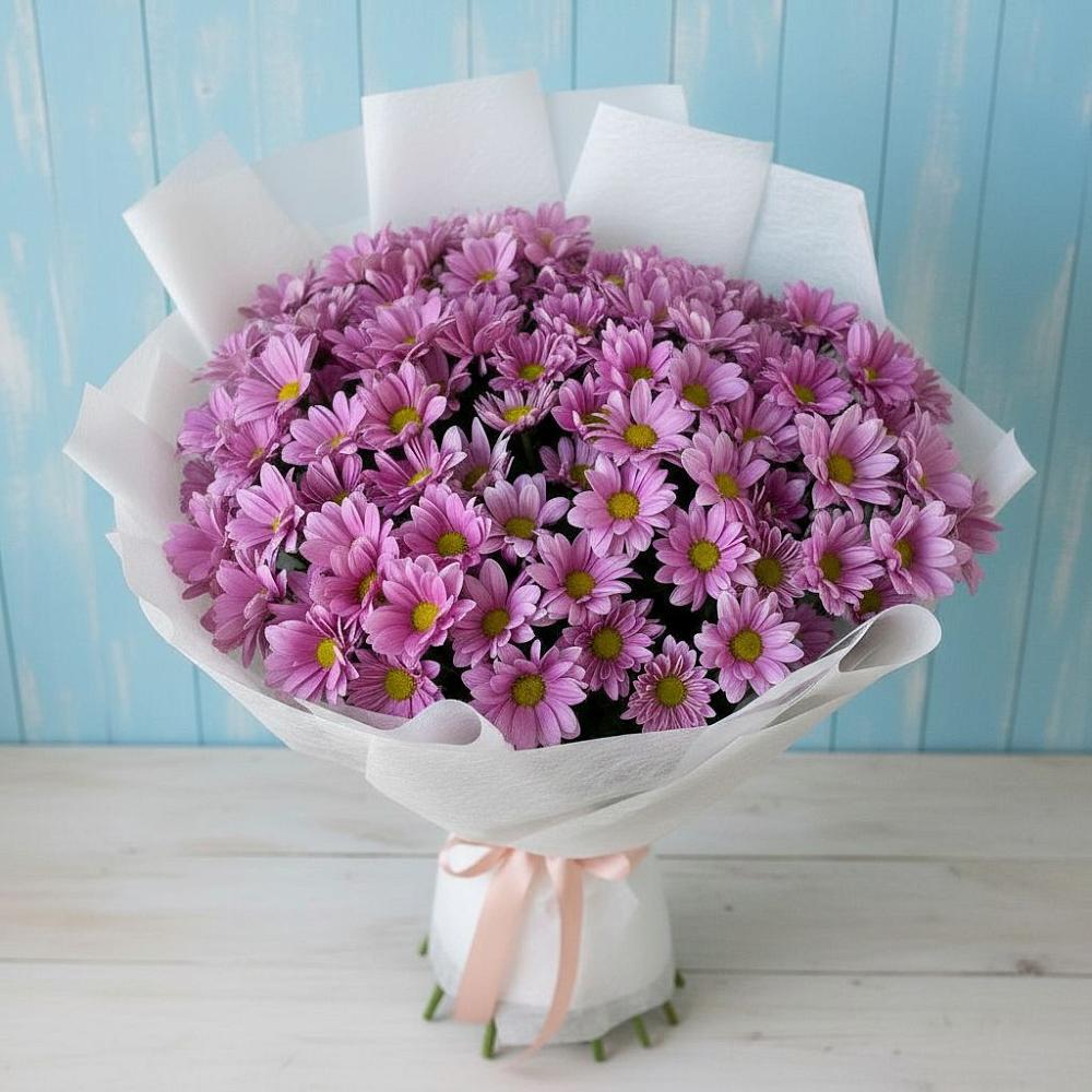 Букет цветов из: Хризантемы в Славгороде