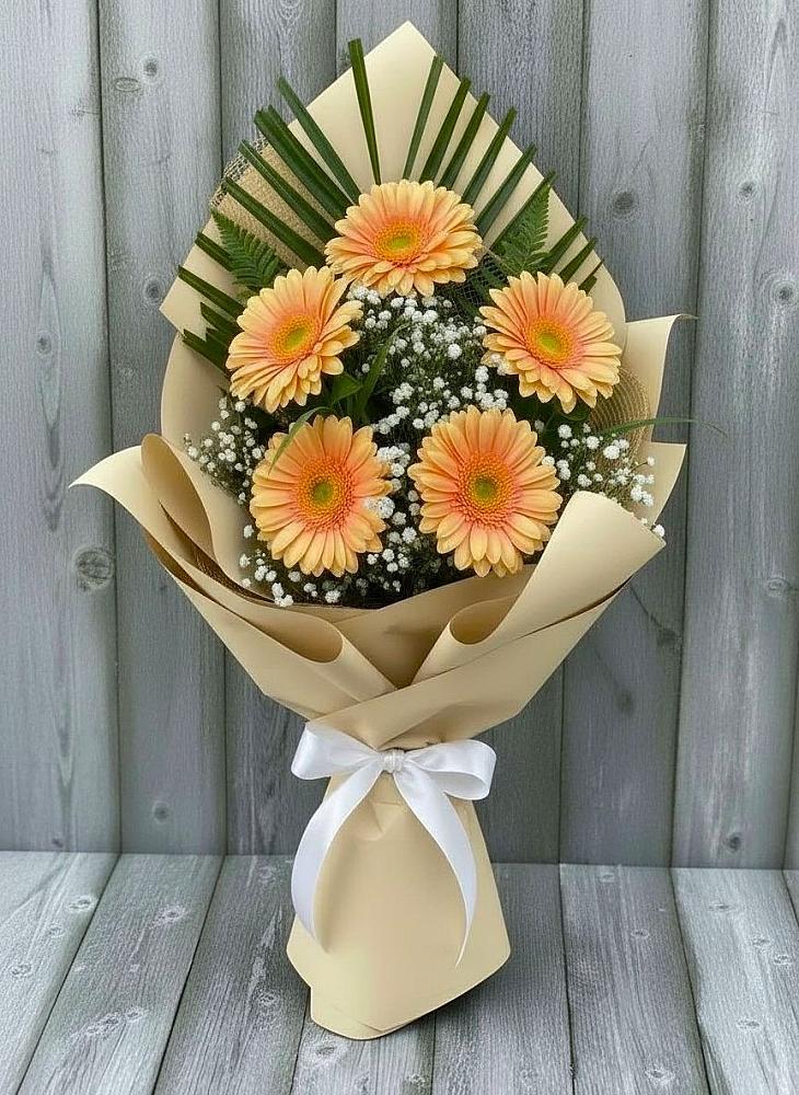 Букет цветов из: Герберы в Славгороде