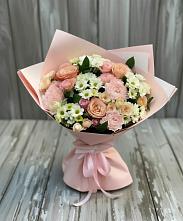 Букет цветов из:  Гвоздики, Розы и Хризантемы #REPLACE_PRED# Славгороде