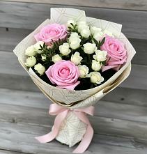 Букет цветов из:  Розы в Славгороде