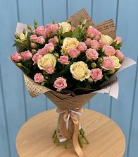Букет цветов из:  Розы в Славгороде