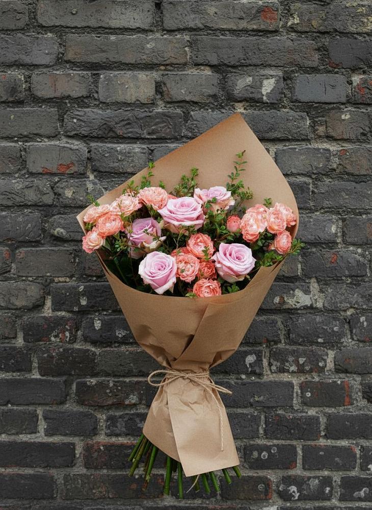 Букет цветов из: Розы в Славгороде