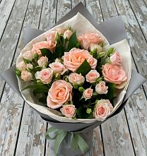 Букет цветов из:  Розы в Славгороде