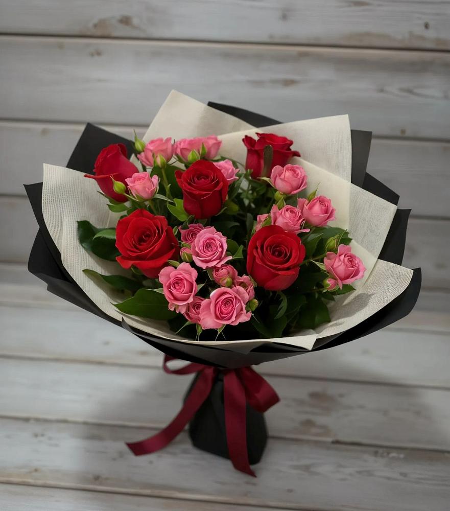 Букет цветов из: Розы в Славгороде