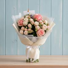 Букет цветов из:  Розы в Славгороде